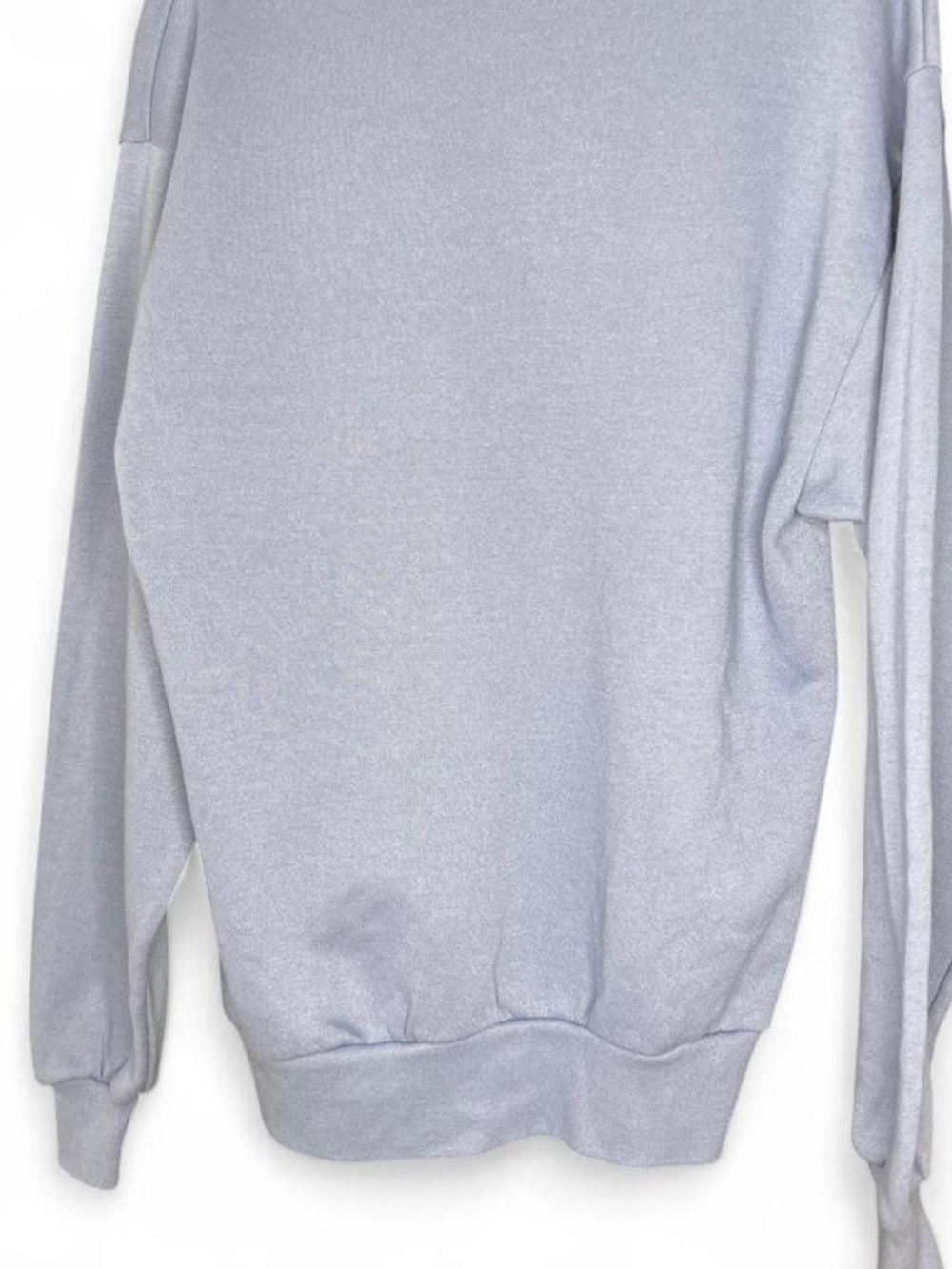 Virginia Floral-Accent Crewneck Sweatshirt - Blue - Picture 5 of 6